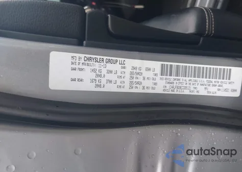 2014 Jeep Grand Cherokee Limited z USA, uszkodzony, nr VIN 1C4RJFBG9EC335121